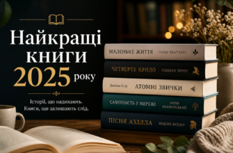 Найкращі книги 2025 року: бестселери, які варто прочитати