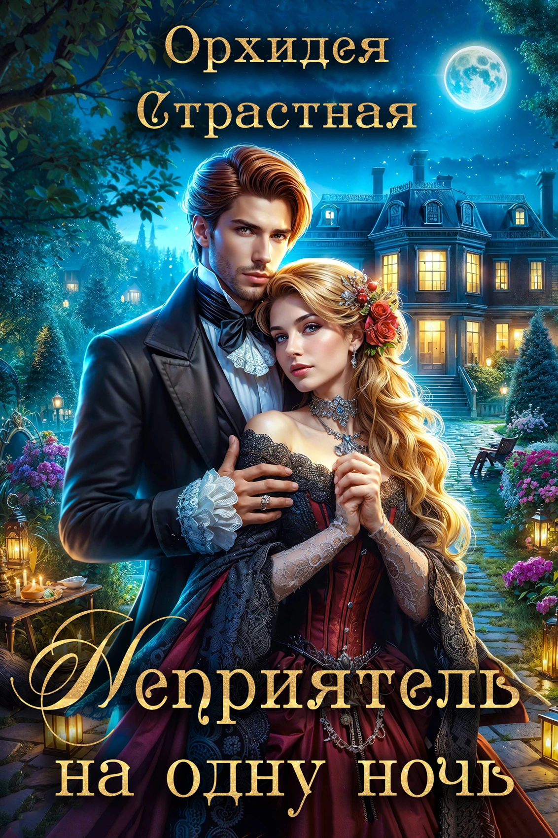 Скачать полную книгу «Неприятель на одну ночь» Орхидея Страстная бесплатно